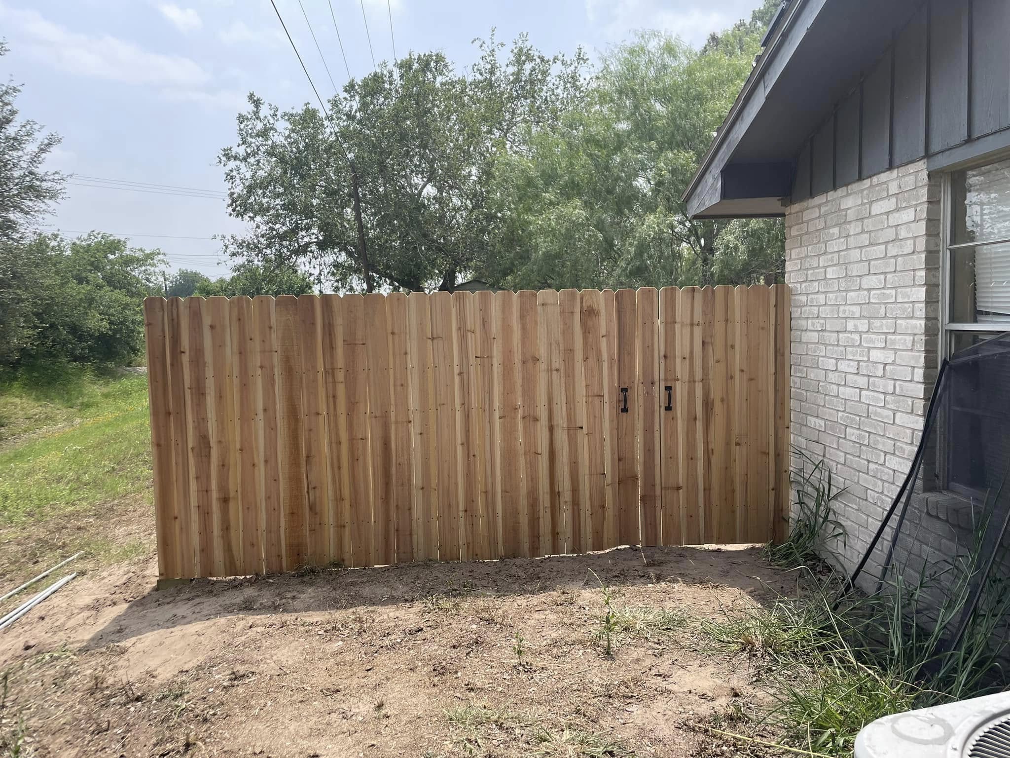 Outdoor patio and deck building project