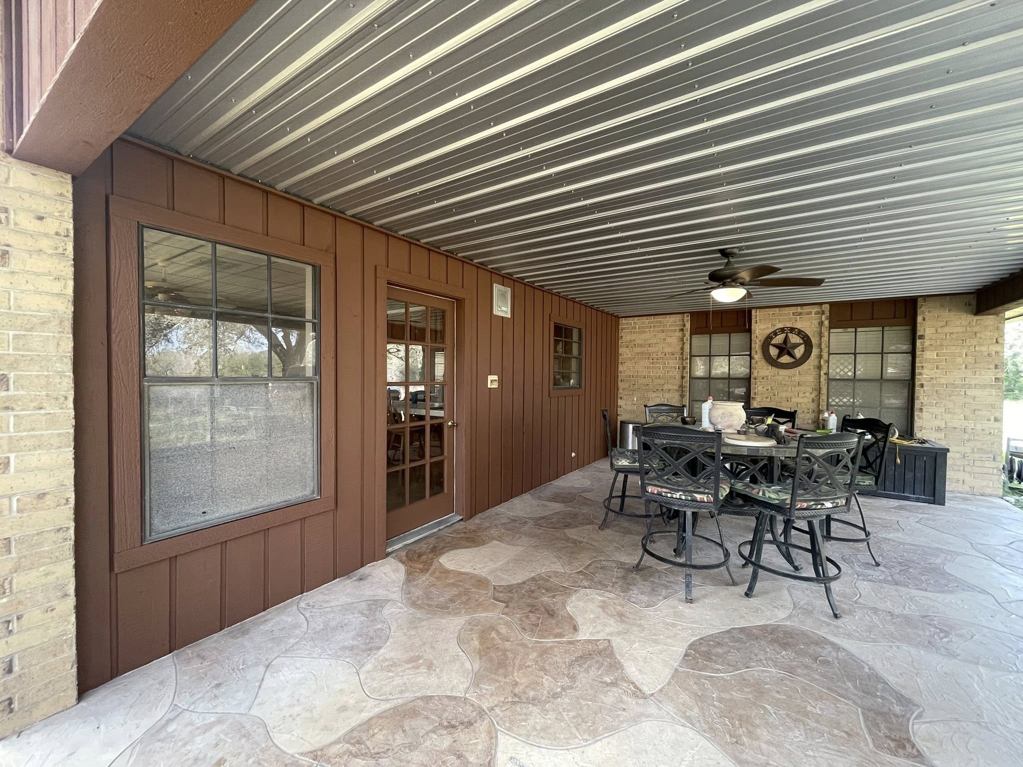 Porch enclosure and screen room addition