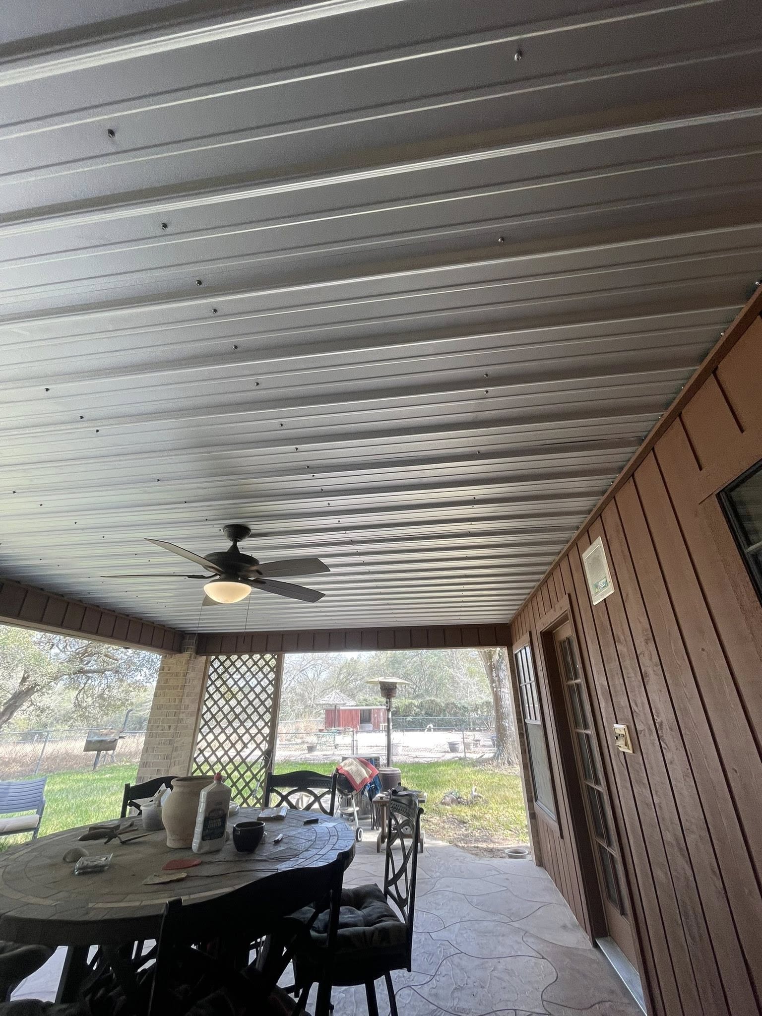 Sunroom addition and glass installation